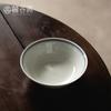 Cangzhai del Crepúsculo Verde Antiguo Doble Línea Azul y Blanco Maceta Pintada a Mano Soporte Plato de Cena Estilo Japonés Juego de Té Kung Fu Accesorios para Ceremonia de Té Plato Seco de Burbujas