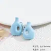 Nuevo Colgante Geométrico Simple en Forma de Jarrón de Aleación Hecho a Mano DIY Encanto para Teléfono Accesorio para Bolso Materiales