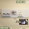 Estante de Almacenamiento con Tablero Perforado Estante de Herramientas para Entrada Cocina Tienda Multifuncional Hardware de Pared de Acero Inoxidable Tablero Colgante de Almacenamiento