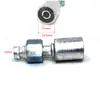 Conector de Manguera de Aire Acondicionado Automotriz 3 4 5 134 Ordinario O Conector de Manguera de Puerto con Conector de Funda de Aluminio Curva Recta