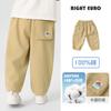 Calça Longa de Algodão Puro Estilo Europeu para Meninos Roupa de Outono Roupas de Bebê 2026 Nova Roupa Infantil Calça Longa para Crianças Pequenas Estilo Primavera e Outono