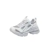 Zapatos de papá transpirables versátiles de estilo mecánico retro, que aumentan la altura, nuevos zapatos deportivos casuales cómodos para el otoño de 2026