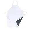 Delantal Blanco de PU de Alta Densidad, Impermeable, Resistente al Aceite y al Desgaste, que se Limpia Fácilmente, con Correas, Adecuado para Uso en el Hogar, Cafetería, Carnicería, Mariscos y Cocina