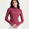 Outono Inverno Roupas de Yoga Jaqueta Top Gola Alta Zíper Emagrecedor Plus Veludo Corrida Esportes Fitness Wear Feminino
