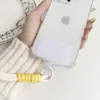Cordón para Teléfono Espaciador Cuadrado Paño de Curado Clip Trasero Clip para Teléfono Espaciador Universal para Teléfono Conector para Teléfono Pieza para Colgar