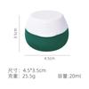 Frasco Dispensador de Cosméticos de Silicone, Caixa de Armazenamento de Creme Facial, Frasco de Creme Portátil de 20ml, Pote Dispensador de Grânulos de Medicamento à Prova de Poeira