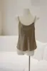 Camisola de Seda para Mujer 2026 Primavera/Verano Nuevo Versátil Color Sólido Ropa Interior para el Trabajo Top de Seda de Morera
