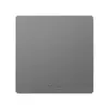 Tipo Toro 86 Cubierta de Enchufe sin Agujero para Interruptor Panel Decorativo Universal de Pared Pizarra Deflector Panel en Blanco Genuino