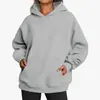 Sudadera con capucha de hombros caídos extragrande europea y americana de Amazon Estación Independiente de Comercio Sudadera con capucha gruesa de otoño para mujer