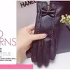 Guantes de Cuero para Mujer para Otoño e Invierno, Cálidos, Compatibles con Pantalla Táctil, Algodón, Estilo Coreano, a Prueba de Frío, Impermeables, para Conducir, Ciclismo, Estudiantes, Forrados de Felpa, Engrosados, Resistentes al Frío