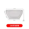 Calha de Água de PVC Calha de PVC 160 200 Formato Quadrado Coleta de Água da Chuva do Beiral Tubo de Calha Semi-Circular Conexões Fabricante