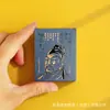 Ímãs de Geladeira em Formato de Livro, Mini Livros, Produtos Culturais e Criativos Chineses, Prefácio de Li Bai ao Pavilhão de Tengwang, Torre Yueyang, Inscrição de Confúcio sobre o Quarto Simples, e Vestindo as Tropas