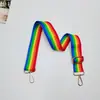 Nueva Correa de Bolso Colorida DIY para Bolso de Mujer con Correa Intercambiable de Hombro Único Cruzado Correa de Hombro Ancha Estilo Étnico Correa de Bolso Correa Larga