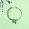 Festival del Bote del Dragón Cuerda Colorida Estilo Étnico Pulsera Pulsera de Pareja Joyería Cuerda de Mano Zongzi Infantil Cuerda Roja Tejida a Mano