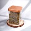 Botella de Producto para el Cuidado de la Salud Acrílica, Sub-Botella para Cápsulas Blandas, Caramelo de Tableta de Azafrán, Botella de Cordyceps, Botella de Medicina, Botella de Plástico