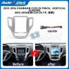 Adequado para 2012-2016 Changan Cs35 Moldura de Navegação para Controle Central Tela Grande Versátil Painel de Áudio