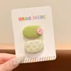 Pinza para el Cabello de Lana con Estampado de Leopardo para Otoño e Invierno para Mujer, Elegante Pinza para Flequillo Lateral, Pinza BB de Gama Alta para Pelos Sueltos, Pasador de Moda Estilo Retro