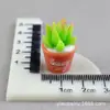 Cacto Suculenta Musgo Mini Casa de Bonecas Decoração Paisagem de Plantas Acessórios de Resina Mini Ornamentos Minúsculos Venda por Atacado