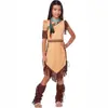 Disfraces de Halloween de Indios Americanos Indígenas Adultos para Cosplay y Actuaciones Disfraces Primitivos para Actuaciones
