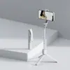 Nuevo trípode Bluetooth selfie stick mini teléfono móvil foto relleno luz selfie artefacto varilla plegable mini telescópico