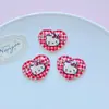 Acessórios para Laço de Acrílico DIY Patches Semi-Acabados Grampo de Cabelo Feito à Mão Peças Pequenas Materiais e Acessórios Fofos para Presilha de Cabelo