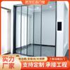 Puerta Corredera de Cocina Sanlian Balcón Sala de Estar Puerta de Partición Puerta Corredera de Aleación de Aluminio para Exterior Puerta de Vidrio Templado de Doble Capa Venta al por Mayor