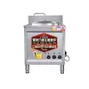 Panela Quadrada com Interior Redondo, Adequada para Cozinhar Macarrão, Sopa, Mingau, Ramen e Dumplings, com Opções de Aquecimento a Carvão, Gás Natural ou Elétrico, Multifuncional Comercial