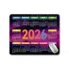 Série de Calendário Popular Transfronteiriço 2026 Mouse Pad Jogo Base Espessa Toque Sedoso Exquisito Venda por Atacado de Fábrica Original Personalização