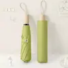 Sombrilla plegable de vinilo para protección solar con mango de madera, tamaño grande, 70% de descuento, sombrilla manual para el sol, sombrilla publicitaria con logo personalizado