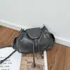 Couro Bovino de Primeira Camada Outono e Inverno Nova Moda Bolsa Feminina de Couro Genuíno Nicho Couro Genuíno Clássico Versátil Bolsa de Ombro/Transversal