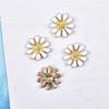 Al por mayor Mariposa / Flor / Margarita Pequeña de Colores Aleación Resina Taladro Accesorios Equipaje Ropa Agujero Zapatos Joyería
