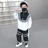 Conjunto de Roupa de Outono para Meninos 2026 Nova Roupa Infantil de Primavera e Outono para Meninos Jovens, Conjunto Esportivo Corta-vento de Duas Peças Tendência