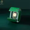 Caja de Empaque de Cuero de Alta Gama para Relojes Caja Enrollable para Guardar Relojes Bolsa para Guardar Joyería Caja de Regalo para Relojes Fábrica de Personalización