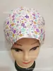 Gorro Quirúrgico Estampado para Mujer de Algodón Puro Gorro para Quirófano para Hombre Gorro Fino de Algodón para Quimioterapia Primavera y Verano Gorro para Estomatólogo Enfermera