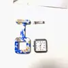 Fabricante de Shenzhen 2234 Reloj de Silicona Universal Estampado Cuadrado para Enfermeros Hombres y Mujeres, Reloj de Pecho para Examen de Estudiantes, Modelo Moderno Estilo Coreano