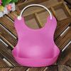 Fábrica de comércio exterior à prova d'água tridimensional para crianças, bebê, imitação de silicone, babador, babador, toalha de boca, bolsa para comida e refeição de bebê