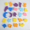 Herramientas de Pintura DIY para Niños Graffiti Pincel de Esponja Palo de Mano de Plástico Materiales de Arte Creativos Hechos a Mano para Jardín de Niños