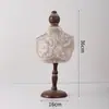 Soporte de exhibición de collares para retratos humanos, estante para collares y joyería, estante para sombreros y accesorios de joyería, fotografía para transmisiones en vivo, baberos para mascotas