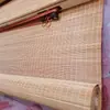 Cortinas de Bambú, Cortinas Enrollables, Parasol Estilo Chino, Bloqueo de Luz, Ventilación, Cortinas de Bambú para Sala de Estar, Balcón, Sala de Té, Cafetería, Cortinas de Bambú de Elevación Manual