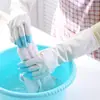 Guantes Impermeables de Caucho Látex Duraderos para Limpieza de Cocina, Lavar Ropa y Platos, Guantes de Lavavajillas de Plástico y Caucho Engrosados