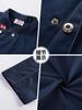 Roupa de Trabalho de Chef Masculina Manga Longa Cantina Escolar Cozinha dos Fundos Uniforme Ferramentas Uniforme de Catering Confeitaria Roupas de Chef