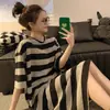 Pijama dulce y lindo para mujer, verano 200 jin, ropa de casa, manga corta fina, holgado, talla grande, mujeres con sobrepeso, pijama de mujer, verano