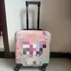 Maleta de Cabina Animales 3D para Regalo de 18 Pulgadas Caricatura Casual Maleta de Viaje para Niños Maleta con Ruedas Giratorias Moderna y Linda