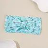 Accesorios para el Cabello de Bebé Europeos y Americanos, Diademas Anchas Elásticas Suaves Estampadas para Niños, Diademas de Lazo para Protección de la Fontanela de Bebés, Accesorios para la Cabeza