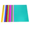 Papel Metálico Grueso de 250g en Dorado y Plateado, Cartón Impermeable Cepillado Reflectante, Metal Espejo Láser de Acero Inoxidable