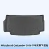 Adequado para Mitsubishi Outlander 2026 direção direita Tapetes de assoalho 3D para todas as estações em TPE de sete lugares