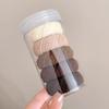 Cuerda para el Cabello Duradera de Alta Elasticidad Cuerda para el Cabello Marrón Simple 2025 Nuevo Estilo Goma Elástica Anillo para el Cabello de Mujer Accesorios para el Cabello Maillard