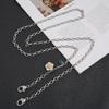 Collar Metálico Diamante Rosa Cadena Anti-Pérdida para Teléfono Móvil para Exterior Colgante de Joyería Estilo Ins Cadena para Teléfono Móvil Personalizada