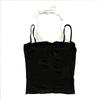 Europeo y Americano Gótico Sling Estilo Negro Oscuro Costuras en Contraste Estampado de Dibujos Animados Corto Ombligo Sexy Estilo Tienda Nocturna Chaleco Pequeño