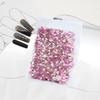 Venta al por mayor 1440 mini tamaño pequeño 3*5mm flecha arte de uñas taladro de forma plana taladro de color super flash joyería para arte de uñas